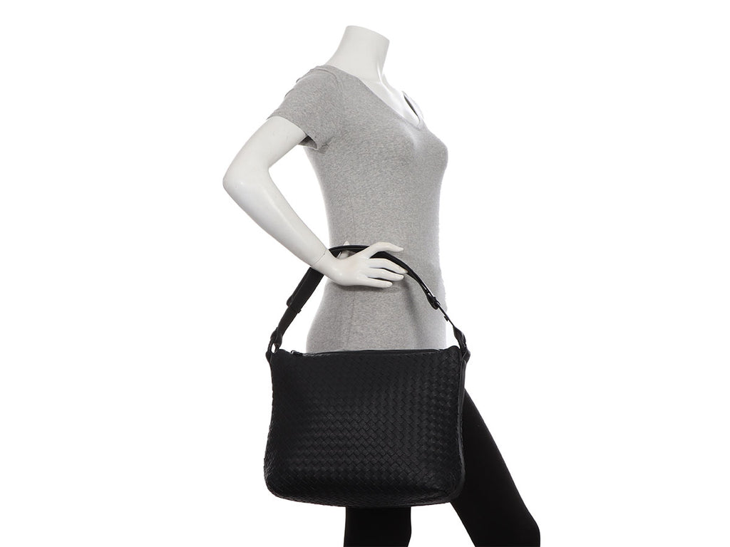 Bottega Veneta Black Shoulder Tote