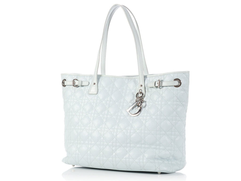 Dior Light Blue Medium Panarea Tote