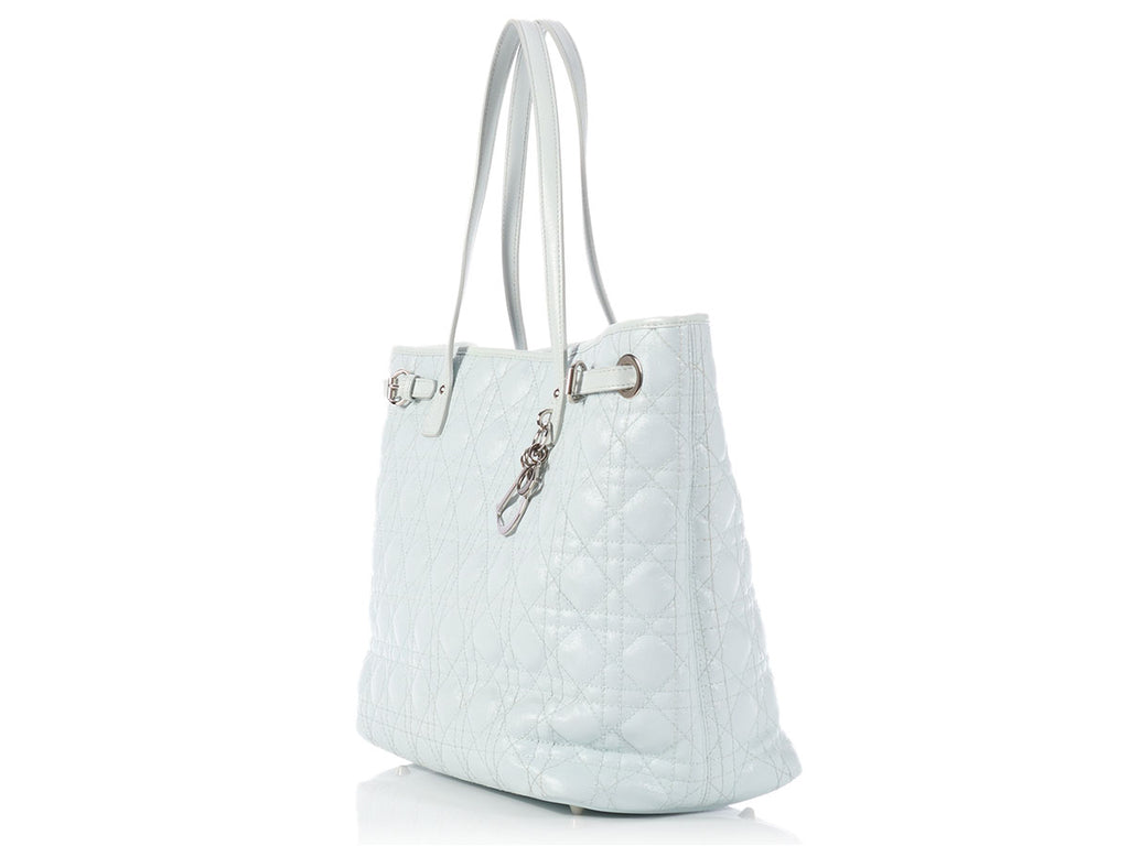 Dior Light Blue Medium Panarea Tote