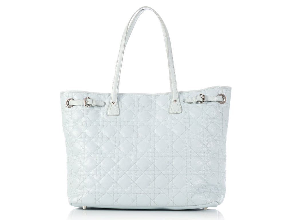 Dior Light Blue Medium Panarea Tote