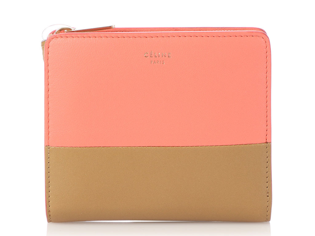 Céline Bi-Color Compact Wallet