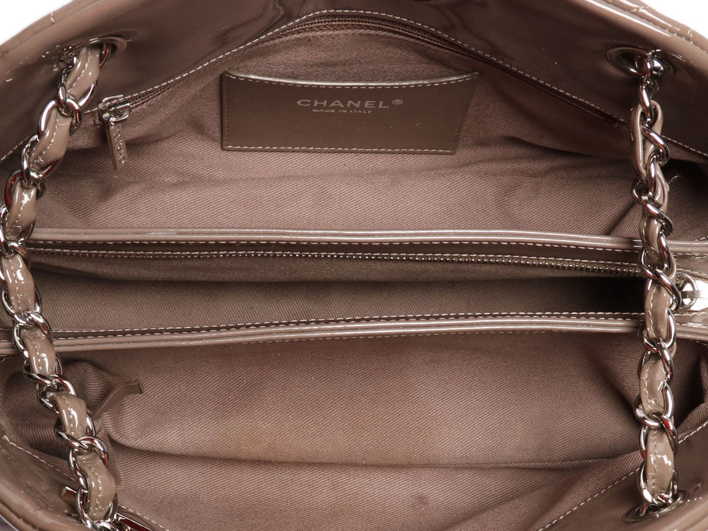 Chanel Medium Taupe Just Mademoiselle Bowling Bag