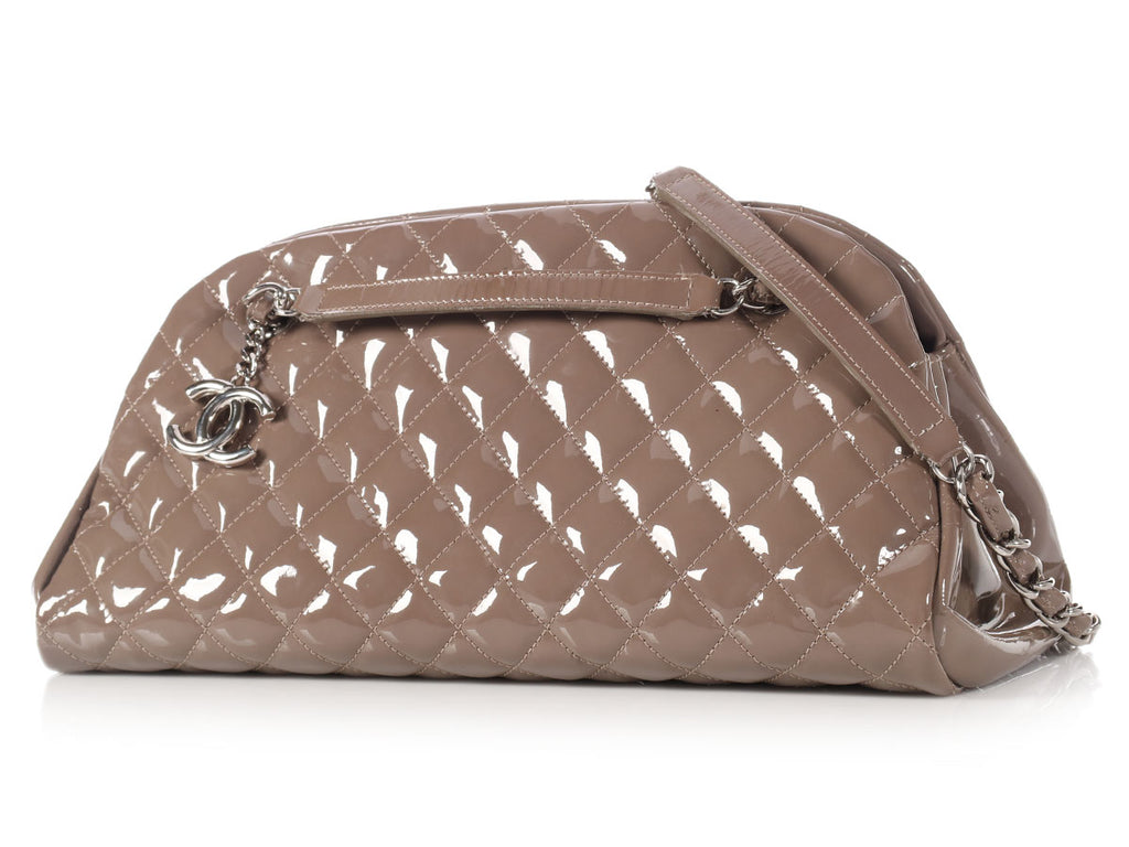 Chanel Medium Taupe Just Mademoiselle Bowling Bag