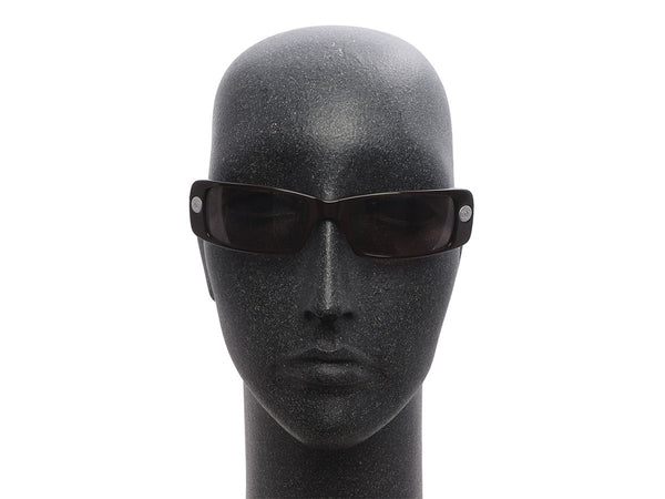 Chanel Small Brown Rectangle Sunglasses