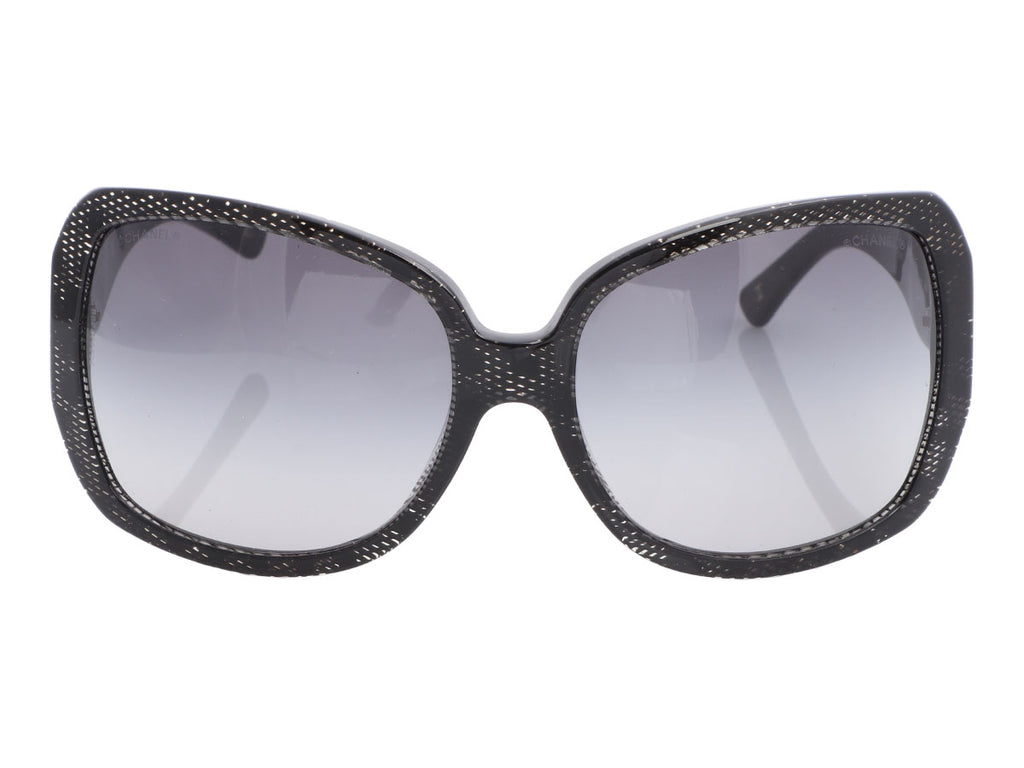 Chanel Black Lace Sunglasses