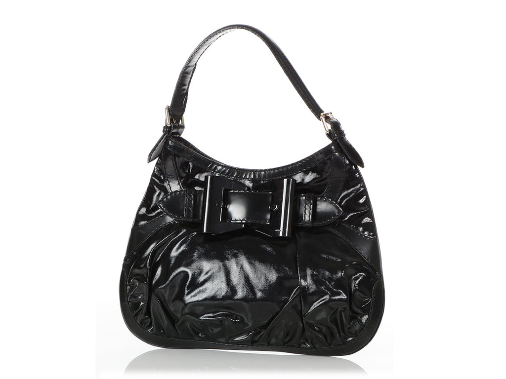 Gucci Black Dialux Queen Hobo