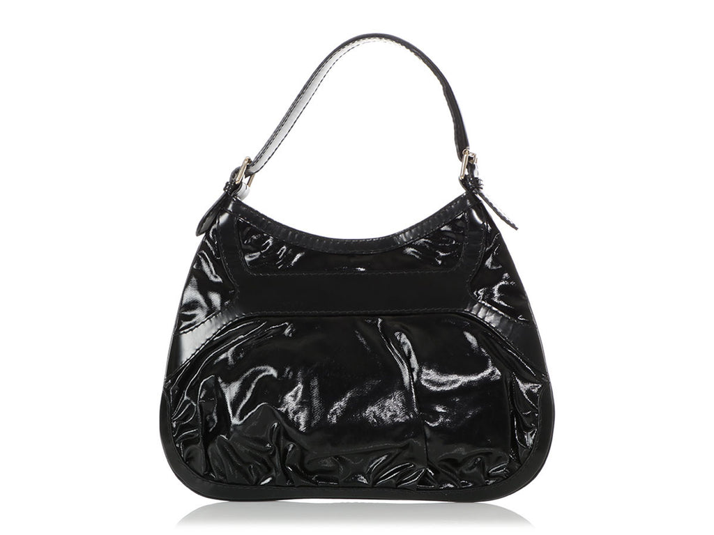 Gucci Black Dialux Queen Hobo