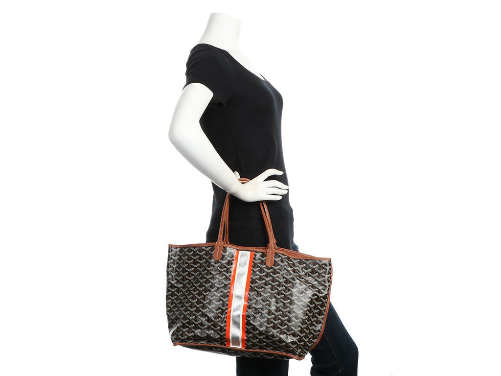 Goyard Black Anjou Reversible Tote PM