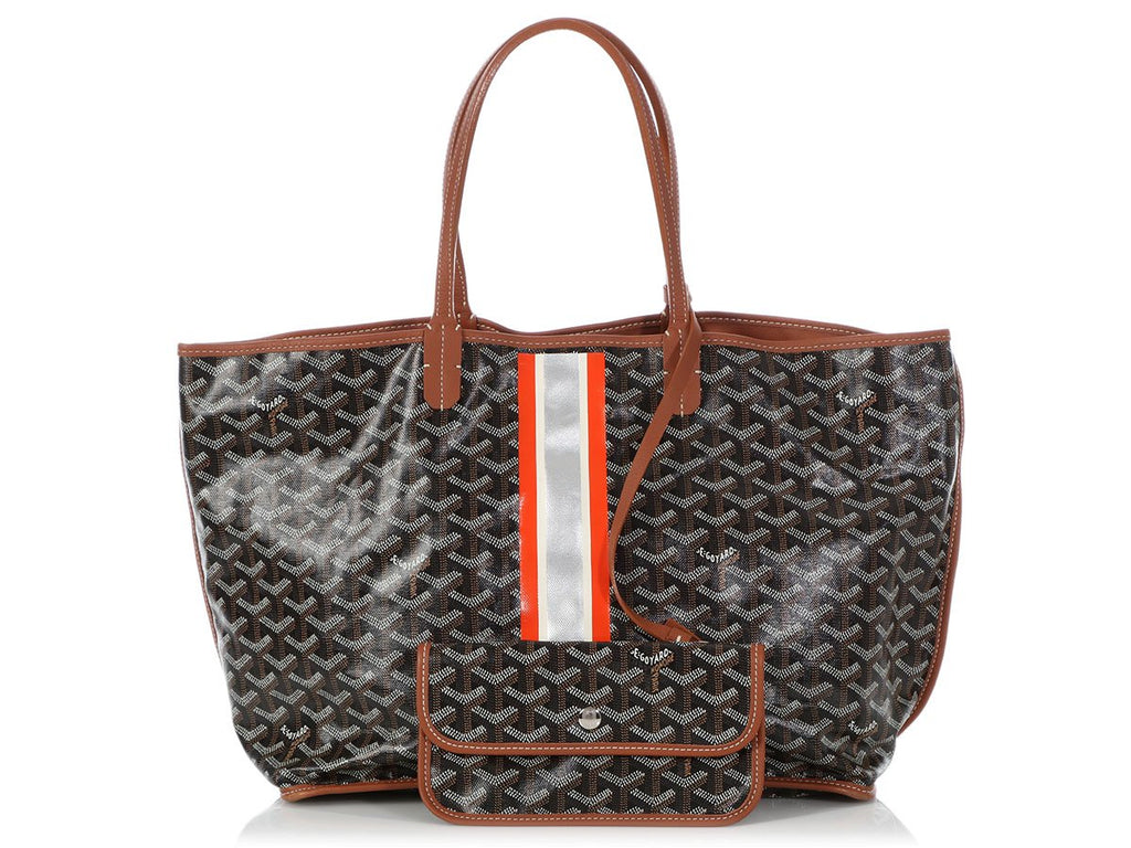 Goyard Black Anjou Reversible Tote PM