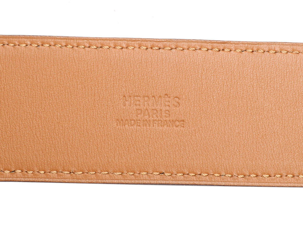 Hermès Black Chaîne d'Ancre Belt