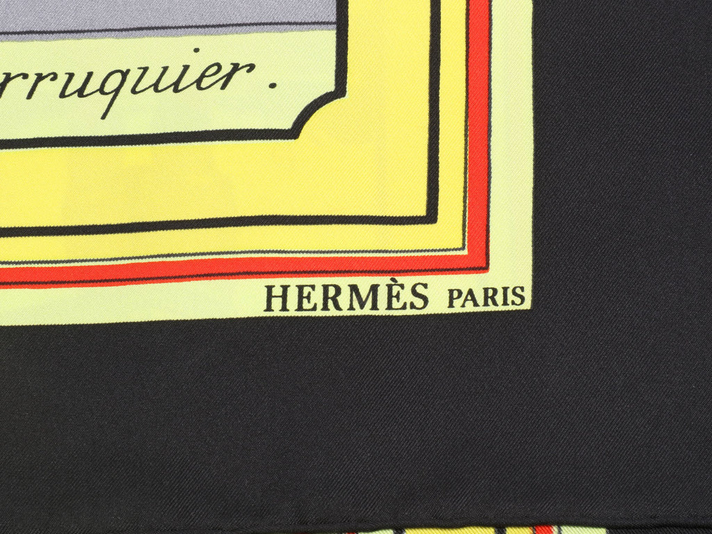 Hermès Alphabet de Métiers Scarf
