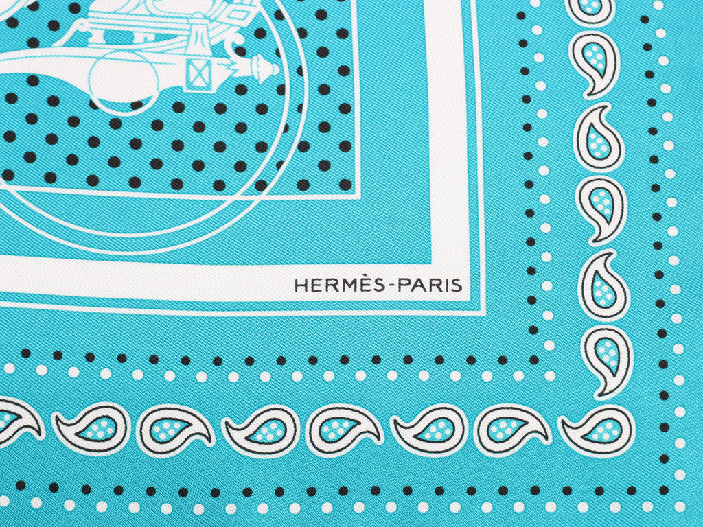 Hermès Ex-Libris Silk Bandana