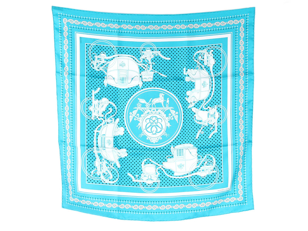 Hermès Ex-Libris Silk Bandana