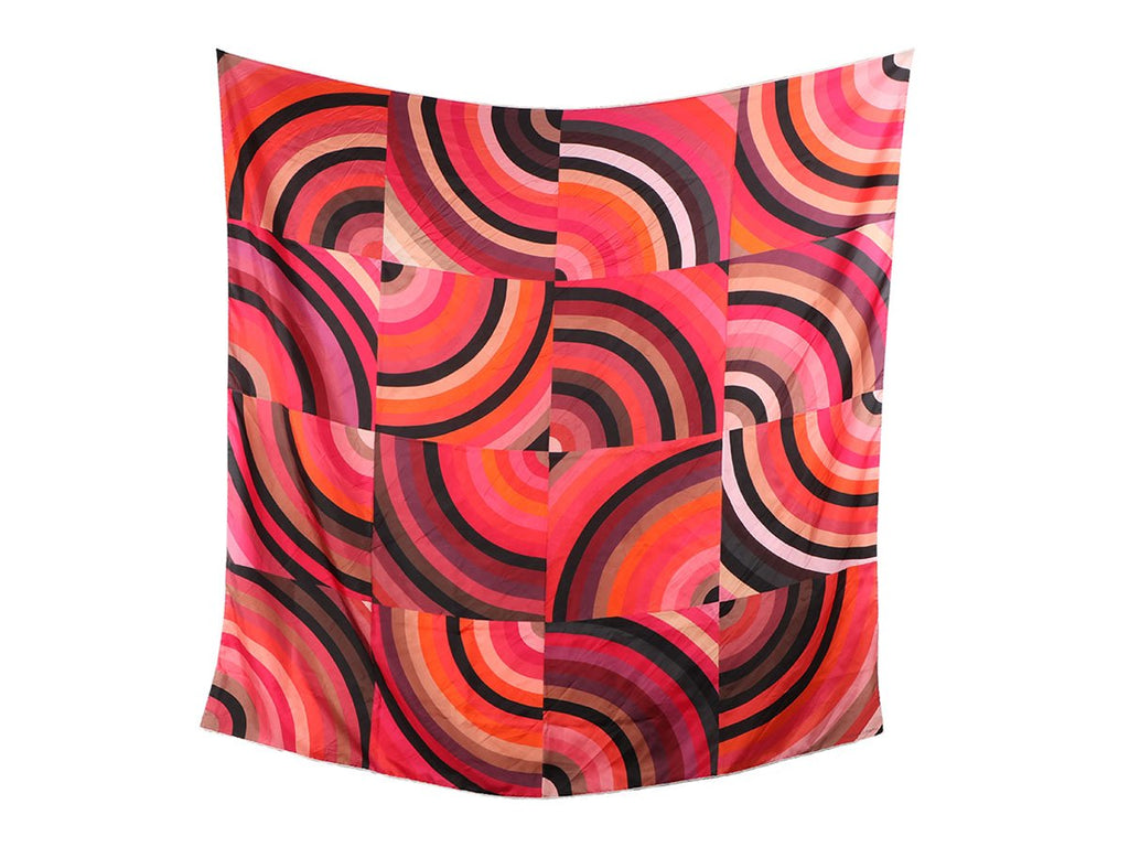 Hermès Giant Semicircle Silk Scarf 140cm