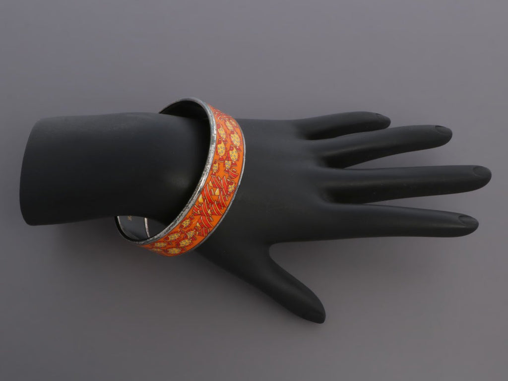 Hermès Wide Orange Rencontre Océane Bangle