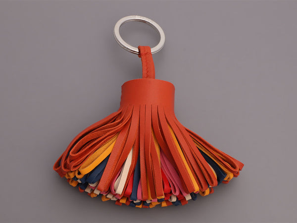 Hermès Multicolor Lambskin Carmen Bag Charm