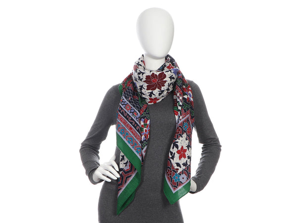 Hermès Collections Impériales Cashmere Silk Shawl 140cm
