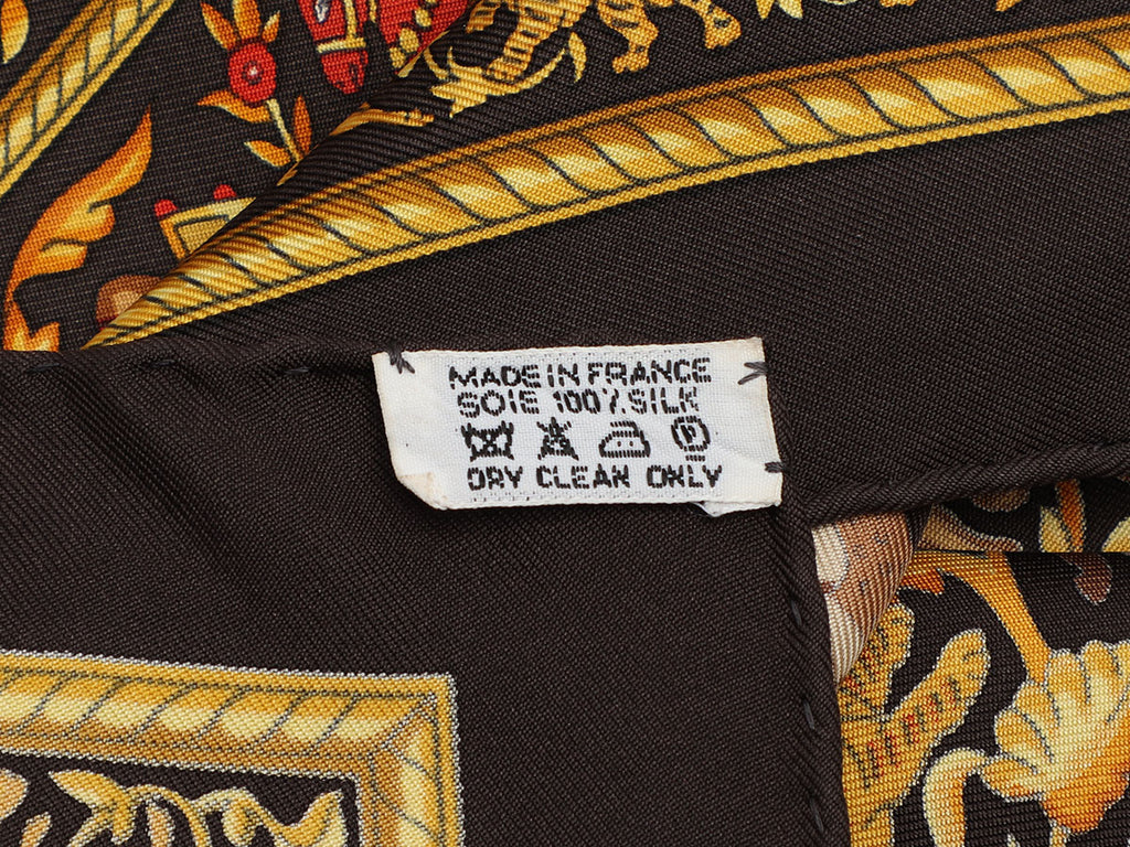 Hermès Chasse en Inde Silk Scarf 90cm