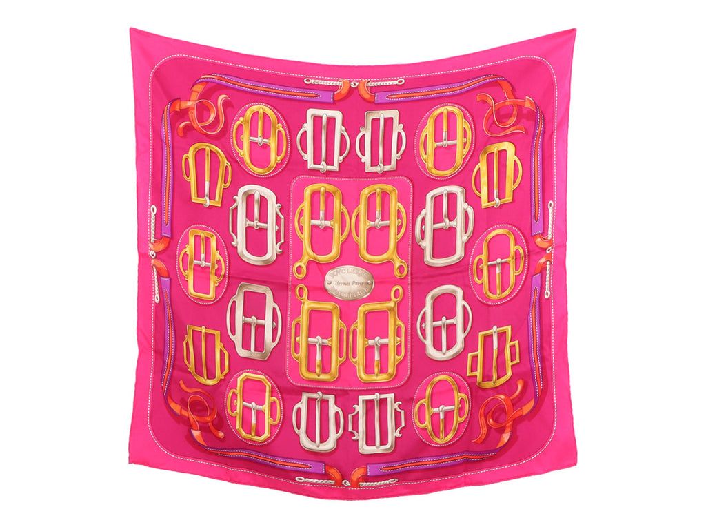 Hermès Bouclerie d’Attelage Silk Scarf 70cm