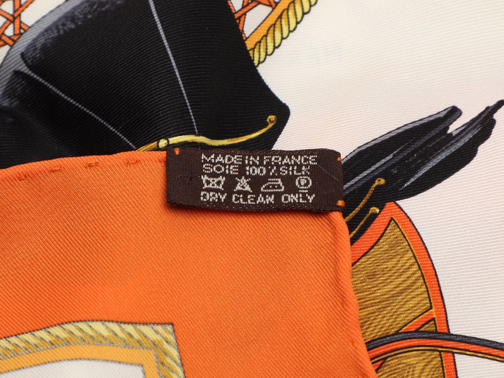 Hermès Napoleon Jacquard Silk Scarf 90cm