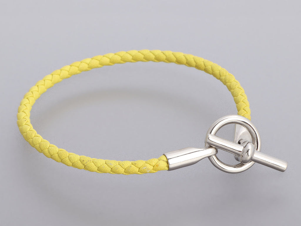 Hermès Jaune Fluo Glénan Bracelet