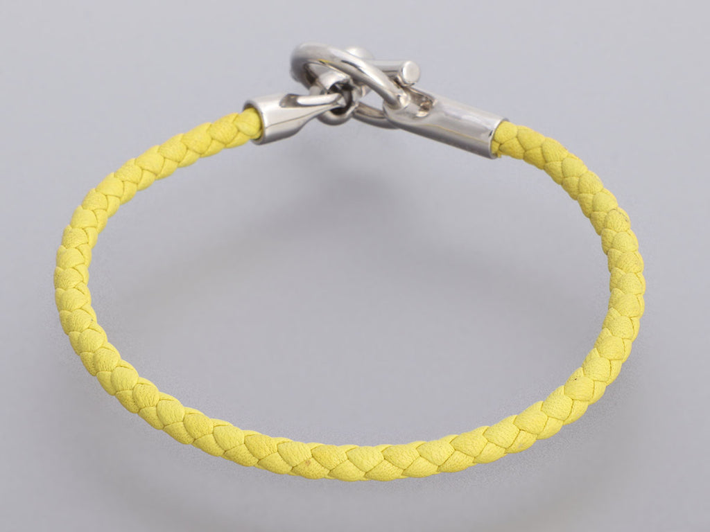 Hermès Jaune Fluo Glénan Bracelet