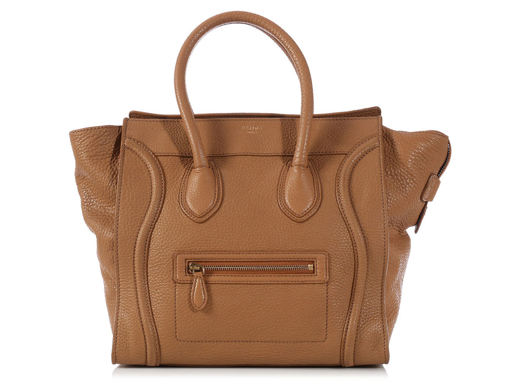 Céline Camel Mini Luggage