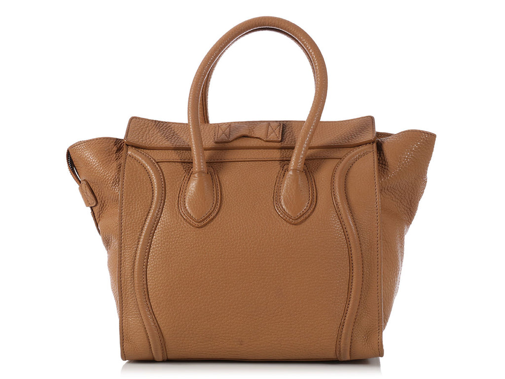 Céline Camel Mini Luggage