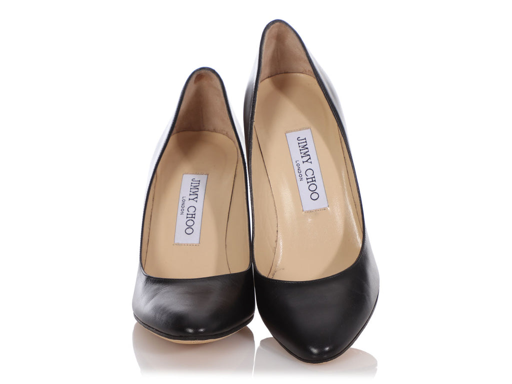 Jimmy Choo Black Gilbert Pumps