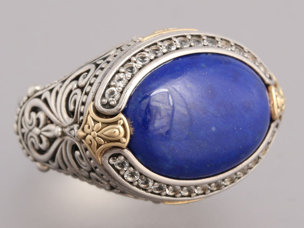 Konstantino 18K Blue Lapis Ring