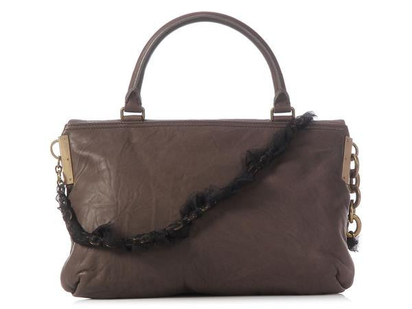 Lanvin Taupe Sac MM Bag