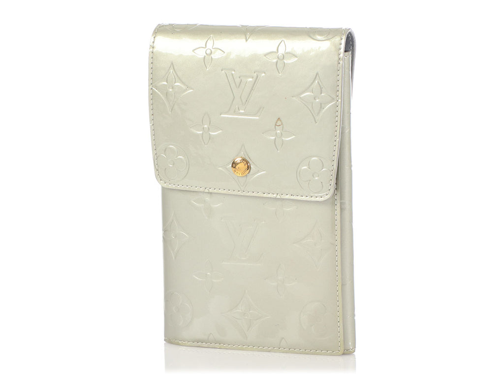 Louis Vuitton Gray Monogram Vernis Walker Wallet