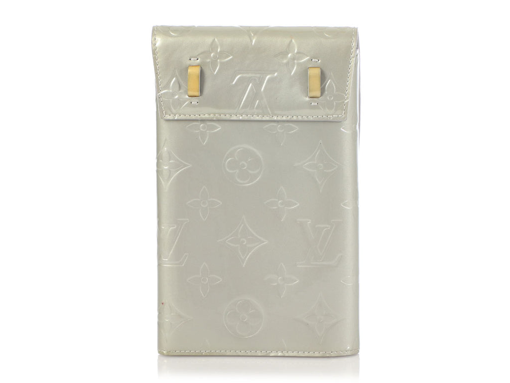 Louis Vuitton Gray Monogram Vernis Walker Wallet