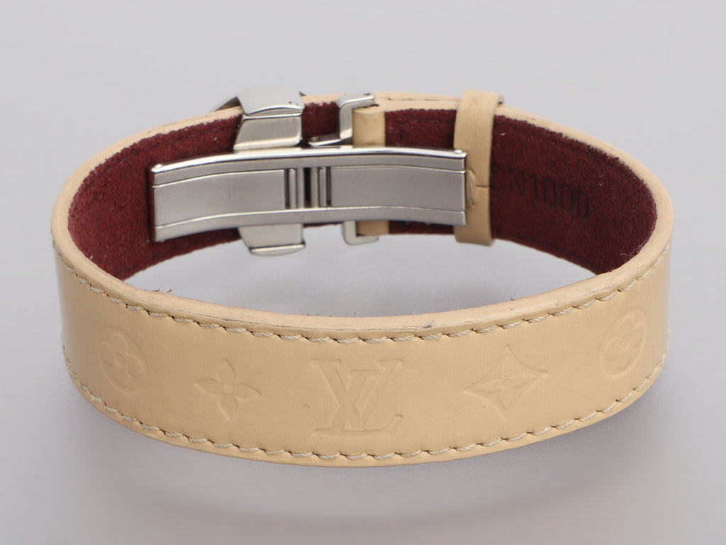 Louis Vuitton Beige Vernis Wish Wrap Bracelet