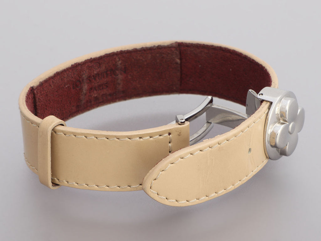 Louis Vuitton Beige Vernis Wish Wrap Bracelet