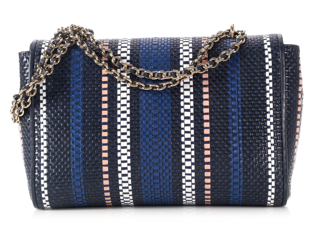 Mulberry Medium Raffia Woven Leather Lily Bag