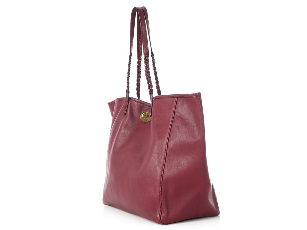 Mulberry Burgundy Dorset Tote