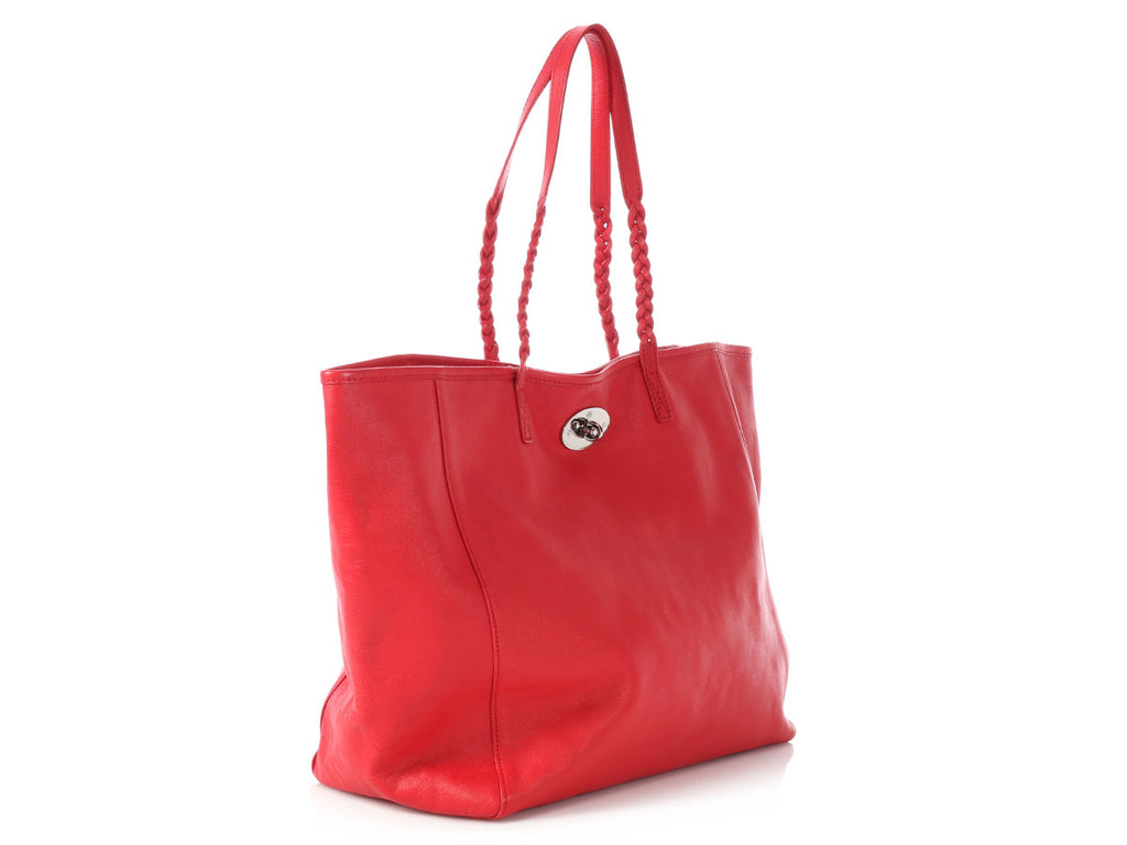 Mulberry Red Dorset Tote