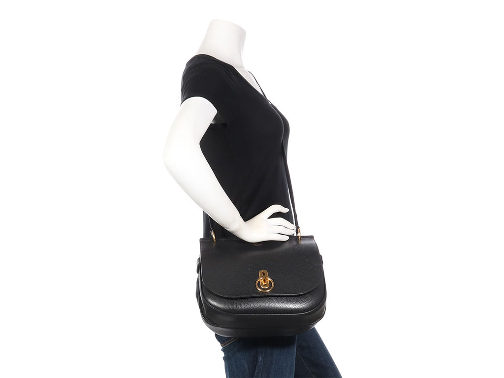 Mulberry Small Black Amberley