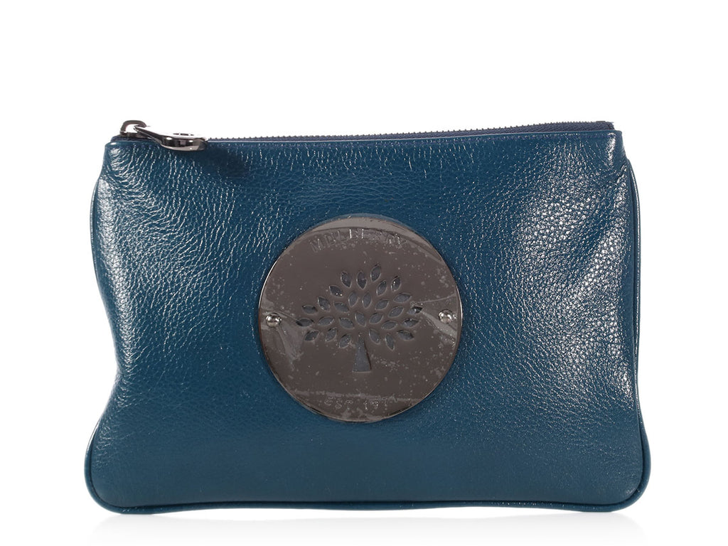 Mulberry Dark Teal Daria Pouch