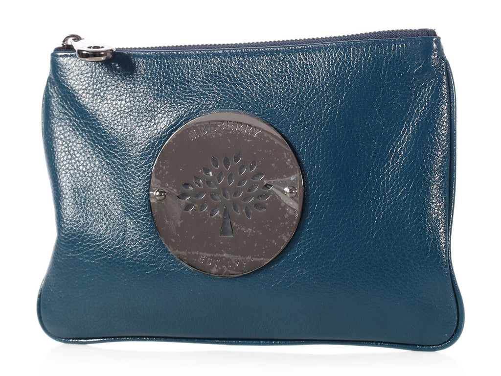 Mulberry Dark Teal Daria Pouch