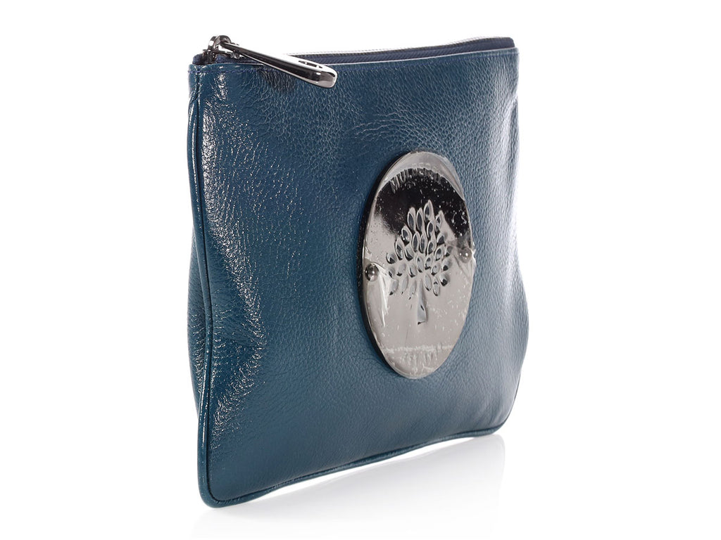 Mulberry Dark Teal Daria Pouch