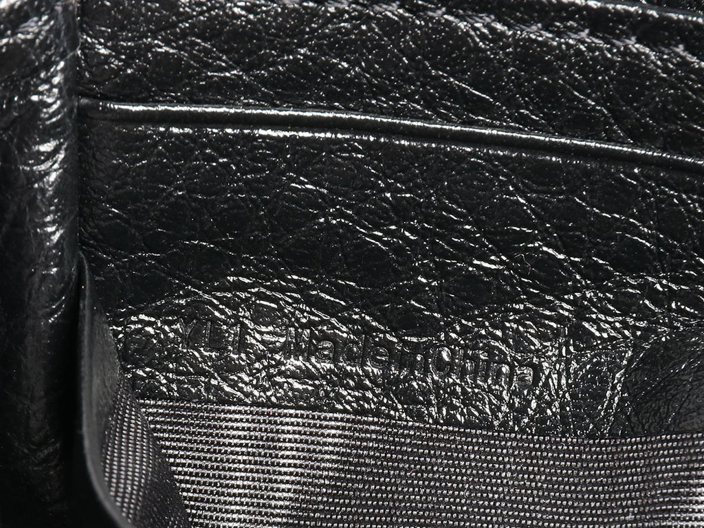 Mulberry Black Long Zippy Wallet