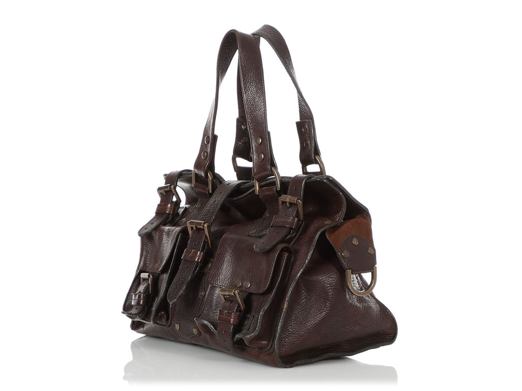 Mulberry Dark Chocolate Darwin Leather Roxanne