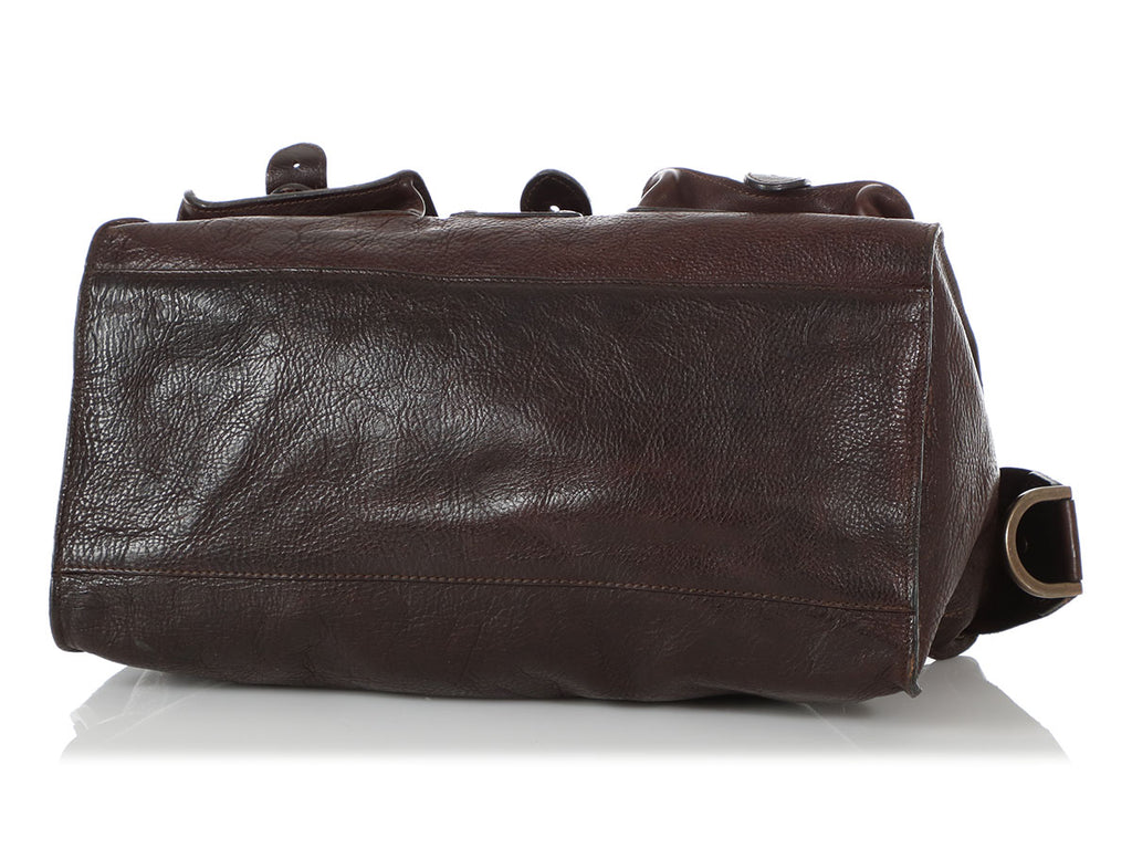 Mulberry Dark Chocolate Darwin Leather Roxanne