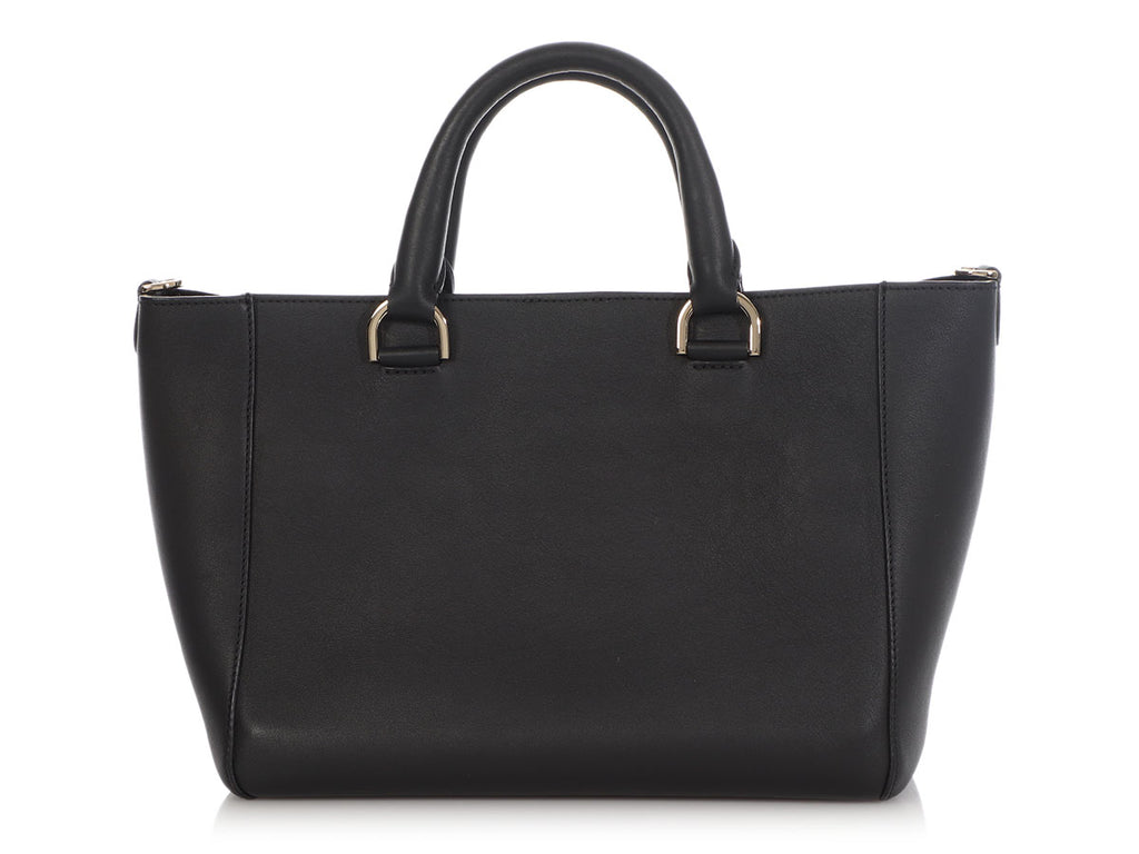 Mulberry Small Black Willow Tote