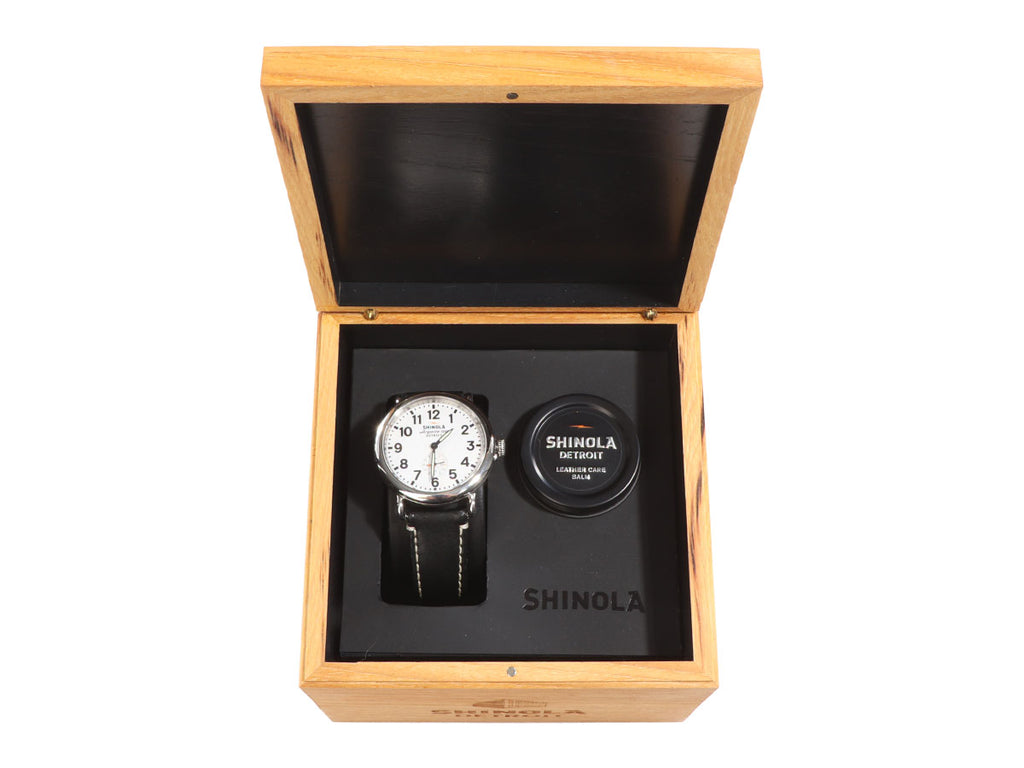 Shinola Stainless Steel Runwell Watch 41mm