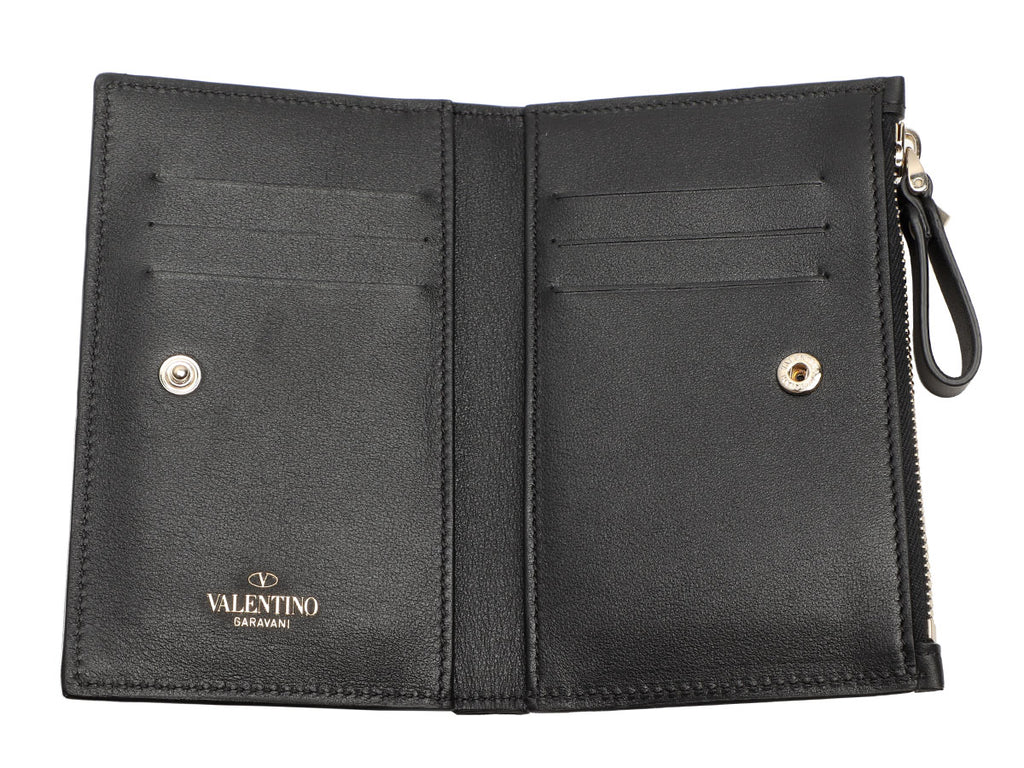 Valentino Black Card Case