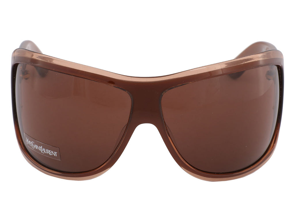 YSL Oversized Brown Sunglasses