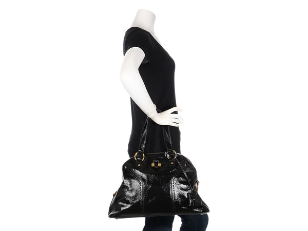 YSL Black Patent Muse
